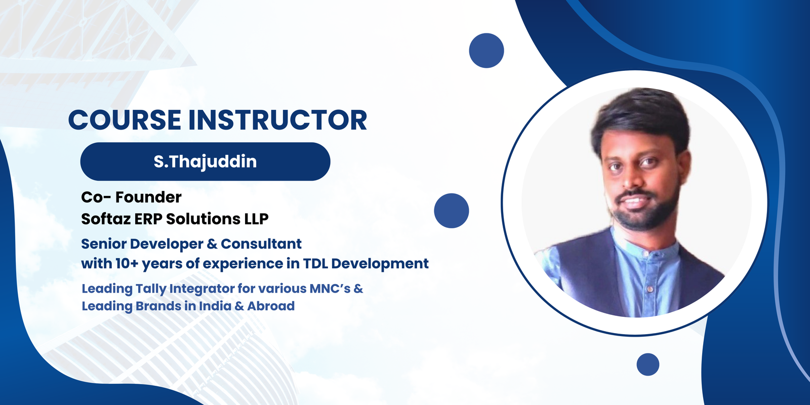 course instructor